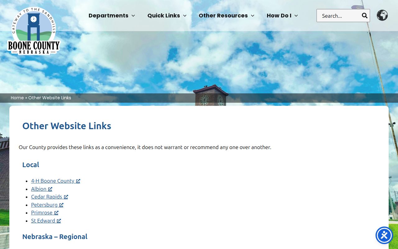 Primrose court records source showing Boone County website links